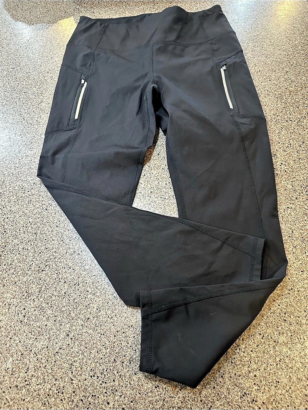 Members Mark Everyday High-Rise Extra Warm Legging Black Large Like New